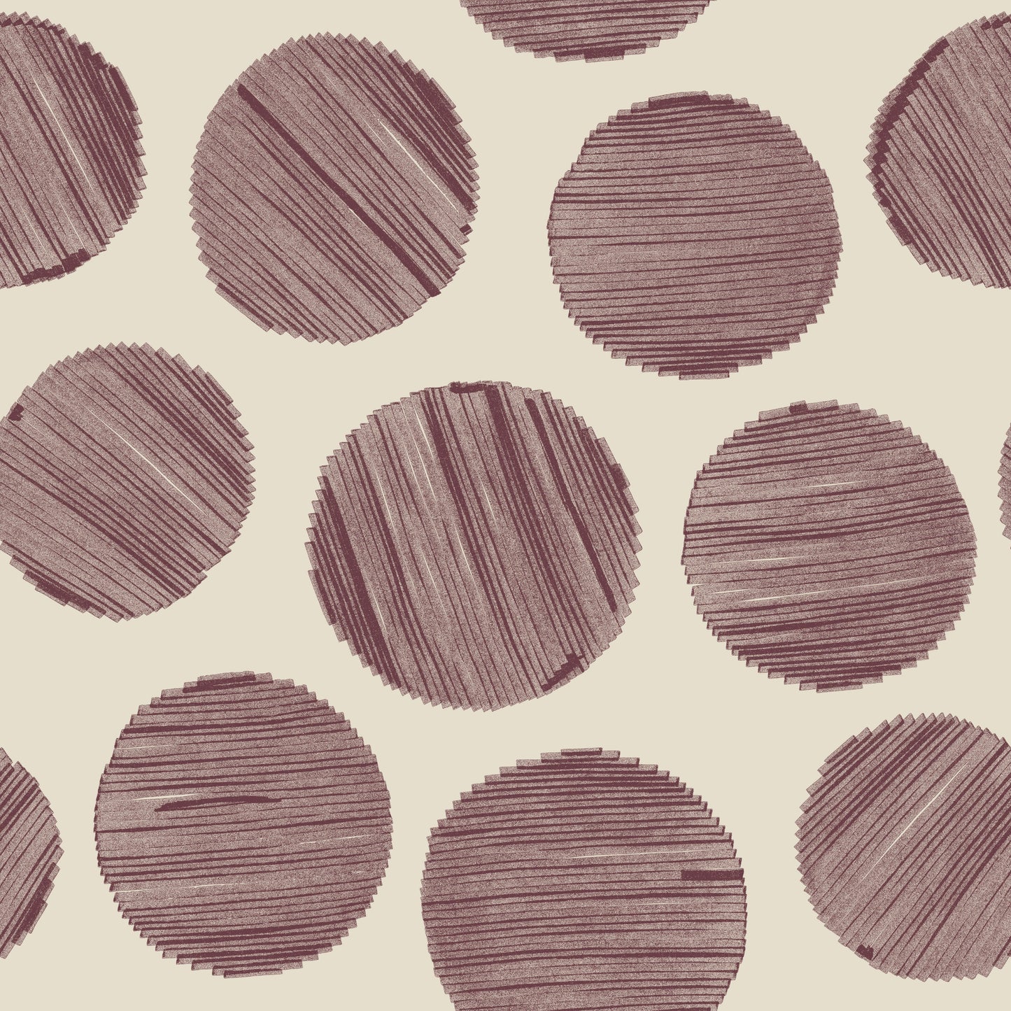 dusty-rose_pattern of dots drawn by marker 
