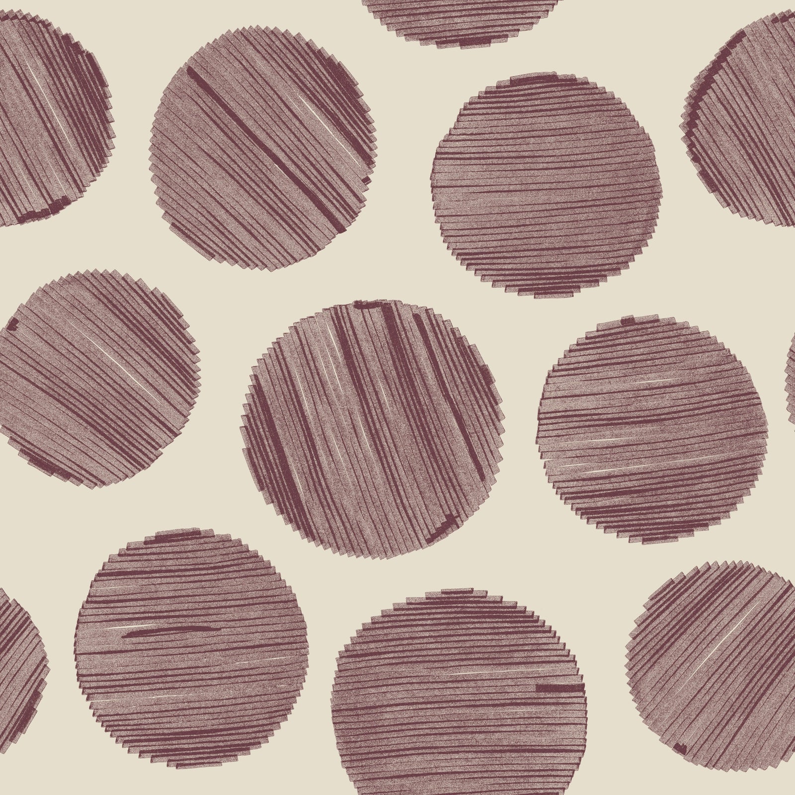dusty-rose_pattern of dots drawn by marker 