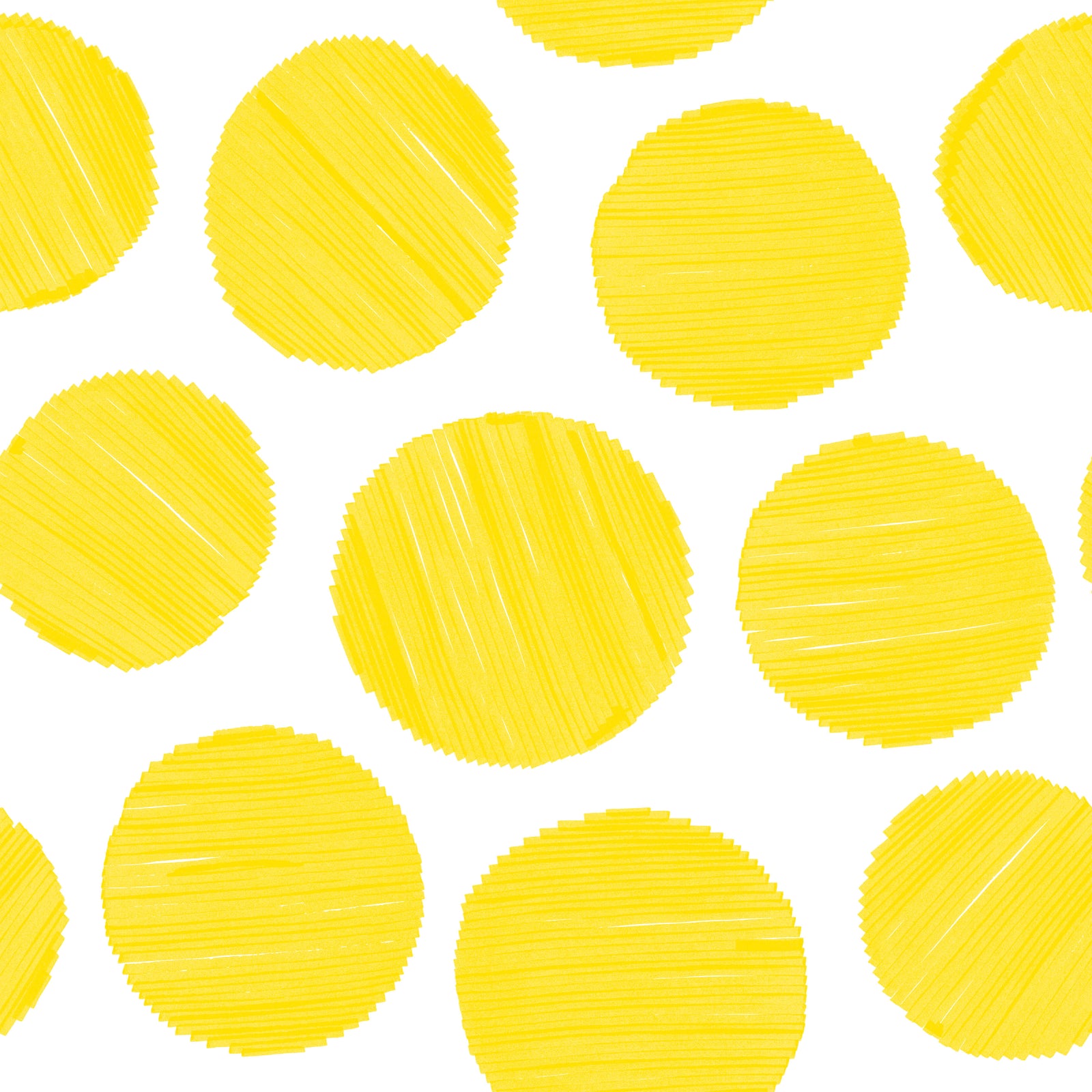 yellow_pattern of dots drawn by marker 
