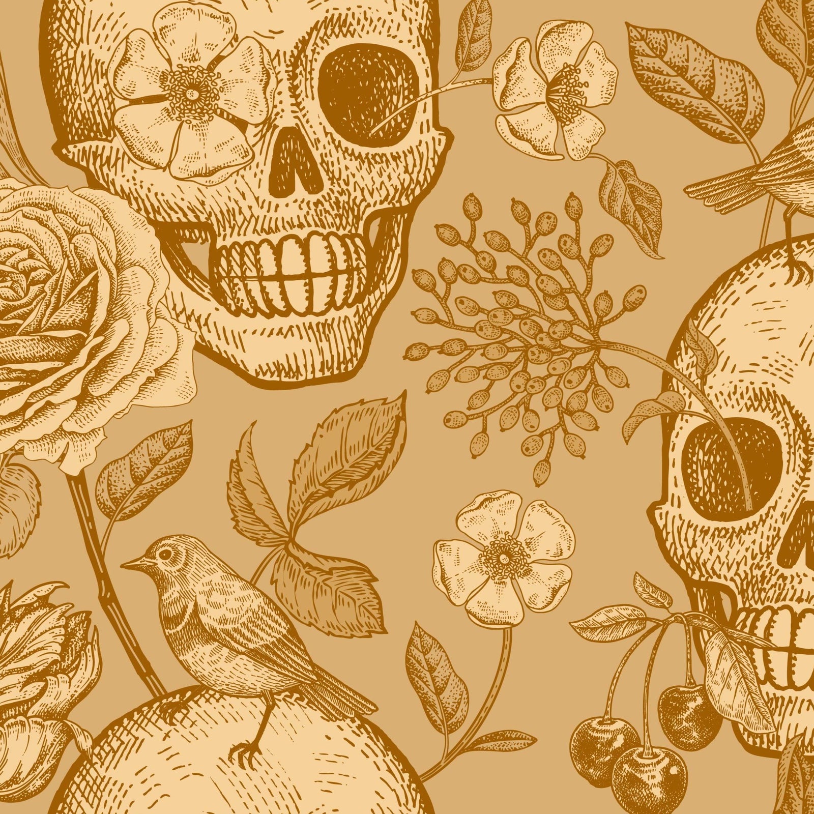 pastel-orange_skulls-and-roses
