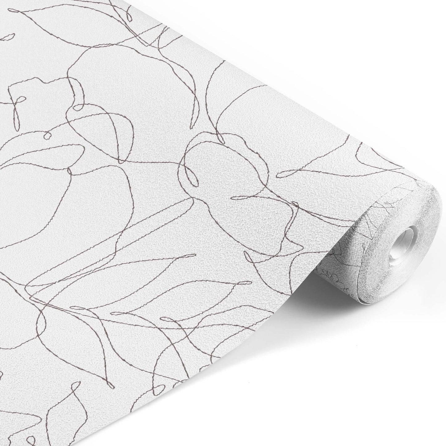 white_roll of wallpaper white