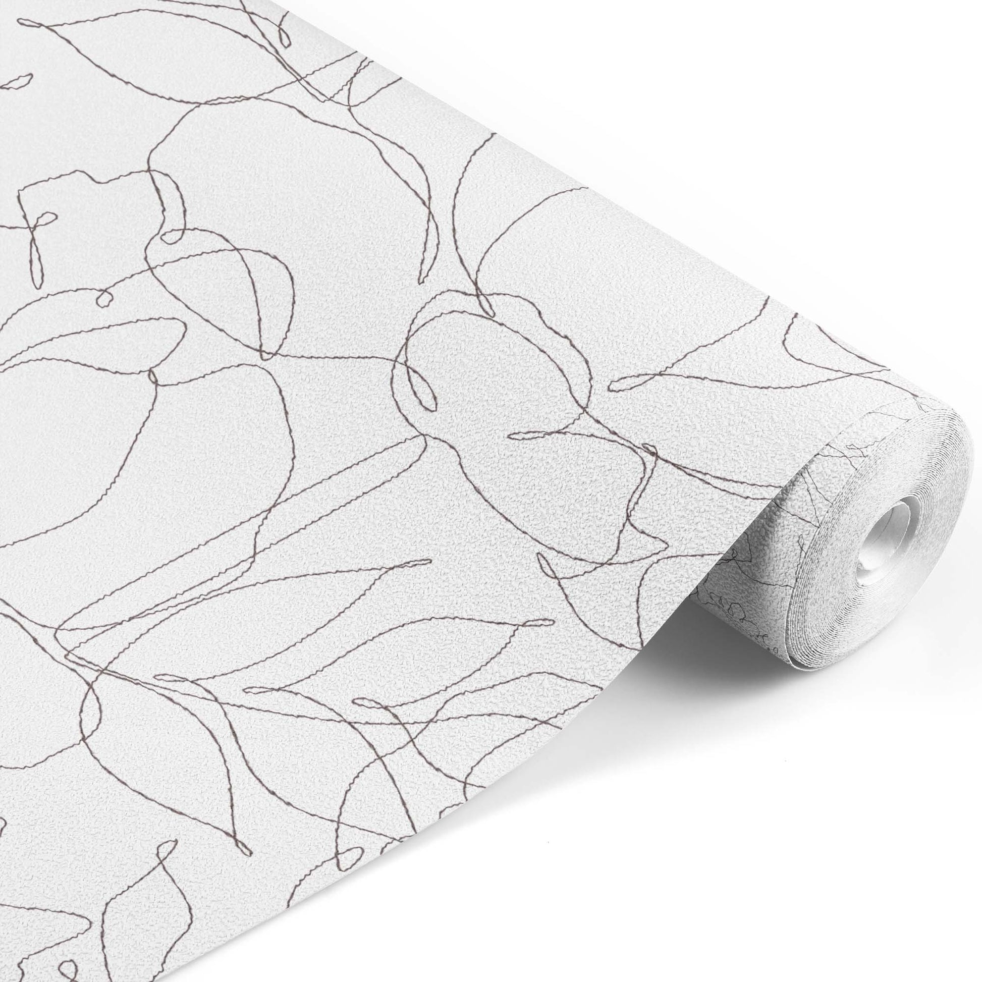 white_roll of wallpaper white